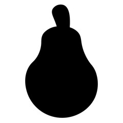 Cook Eggplant Food Glyph Icon