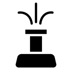 Farm Spray Water Glyph Icon