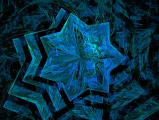 Imaginatory fractal abstract background Image