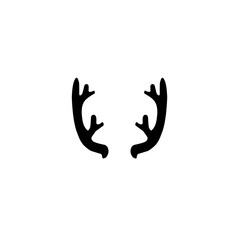 Obraz premium deer antler icon