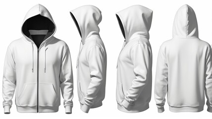 white Long Sleeve Button-Up Shirt
