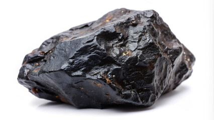 coal isolated on white