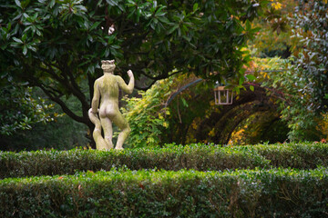 Neptuno, Parque San Francisco, Oviedo, Asturias, España, Spain