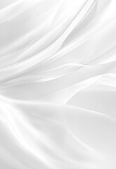 Fototapeta premium A white abstract design with subtle waves and curves, giving a sense of calm and space.