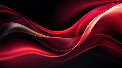 Obraz premium A dramatic red and black background with swirling smoke patterns, creating a bold and mysterious atmosphere.