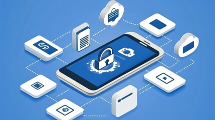 Secure Mobile Network  Smartphone Data Protection Concept