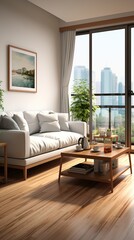 Fototapeta premium modern living room