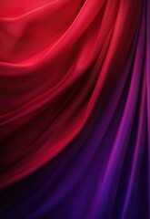 Obraz premium A gradient red and purple background blending smoothly together, creating a rich and luxurious atmosphere.
