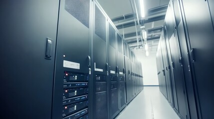 Data Center Server Room  Network Technology Infrastructure