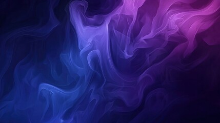 A rich, dark blue and purple background with swirling abstract patterns, offering a dramatic and modern appearance.