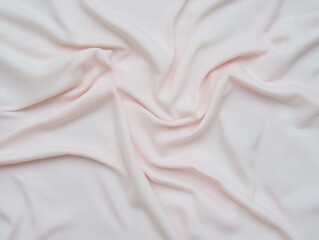 cotton, fabric, texture, plain weave, breathable, soft, smooth surface, detailed fibers, white background, minimalist, high resolution, light wrinkles, diagonal pattern, twill, pastel blue, cream colo