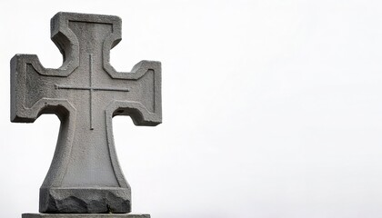 gravestone or tombstone is a stone marker, placed over the head of the grave may be called a headstone. A slab may be called a funeral stele or a stela. R.I.P. rest in peace.  Isolated on white