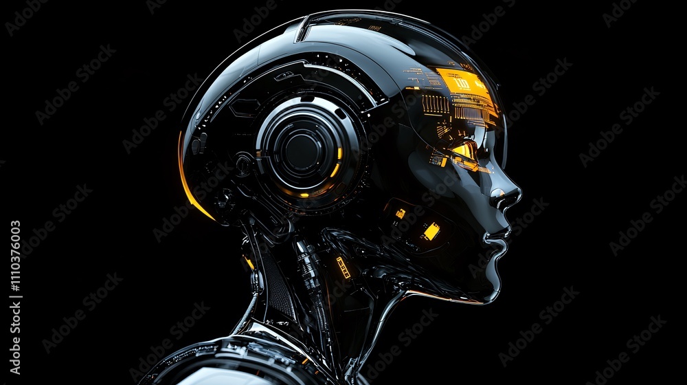 Poster a crypto trading environment where ai bots identify profitable market gaps in real time stock photo 