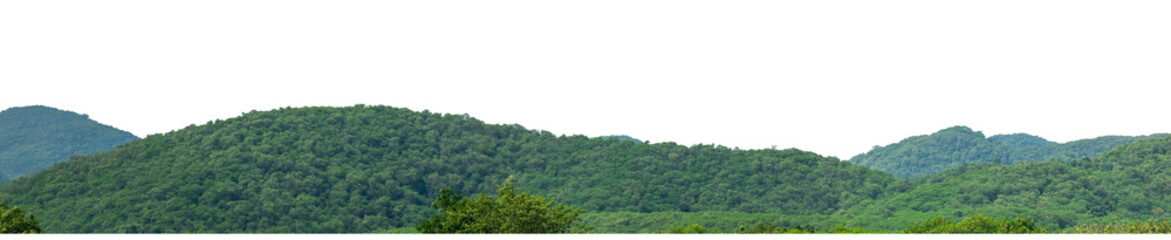 Isolated Mountain on transparent background with clipping path and alpha channel, high resolution.