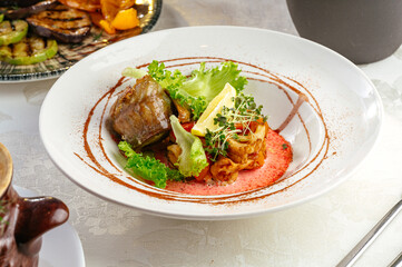 Restaurant food. restaurant menu. photos for the menu.