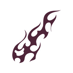 Streetwear fire elements. Flame Vector Illustration Hot Fire Ornaments for T-Shirts, Hoodies, jacket, Streetwear, Apparel, and Pajamas and kids clothing. Hand-Drawn urban Flames Design.