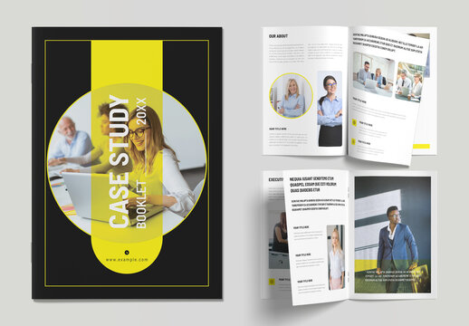 Case Study Booklet Template