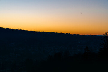 Obraz premium golden hours sunrise