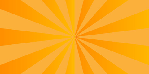 Abstract bright ray art summer sunburst shine beautiful red and yellow gradient curve vintage cartoon style cosmic design.
