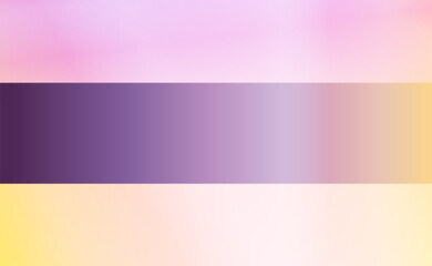 Obraz premium Set of artistic backgrounds, modern gradient background and wallpaper texture, colorful backdrop for drawing.