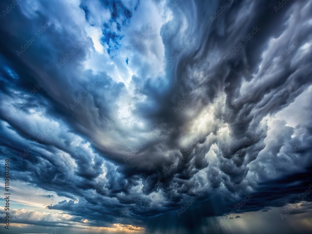 Poster stunning drone photography of abstract rain cloud background, capturing dynamic patterns and texture