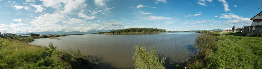 panorama of the river