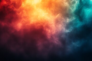 Naklejka premium gradient texture colorful art background 
