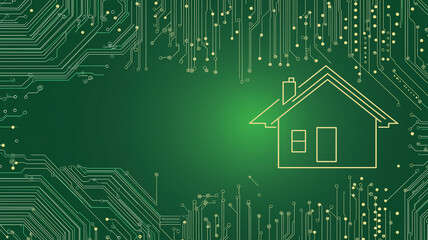 Naklejka premium Smart Home