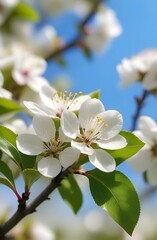 Obraz premium a close up of a flower with the name i love spring .