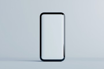 Futuristic Voice Assistant, A Sleek Holographic Display.