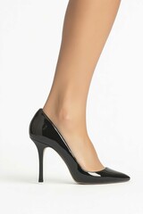 High Heel Close-Up in Motion

