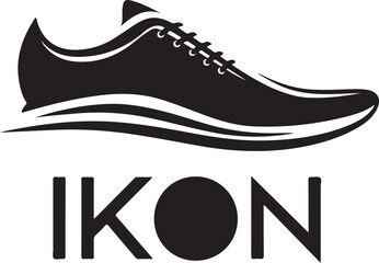 A logo for a shoe store illustration