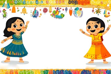 Bengali New Year, Pohela Boishakh Background Design Template, Nabo Borsho Design Illustration