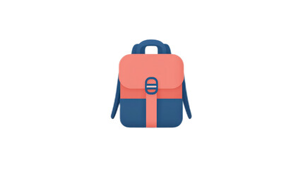 Fototapeta premium Colorful Modern Backpack Design for School and Travel Use
