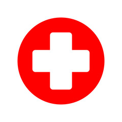 aid icon for medical aid or emergency