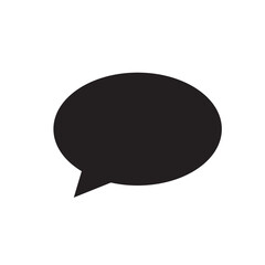 Speech bubble icon for messaging or conversation