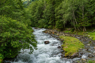 Obraz premium Wandern in den österreichischen Alpen