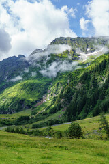 Obraz premium Wandern in den österreichischen Alpen