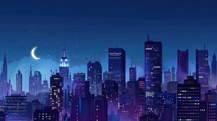 Fototapeta premium city at night