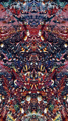 Abstract art background . Hand painting artwork on canvas .