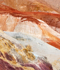 Mars mountains multicolor abstract texture