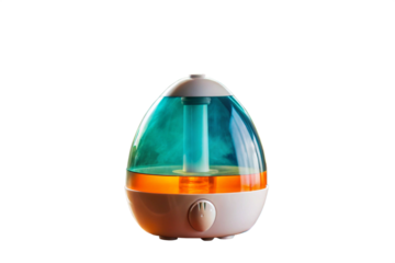 A 3d red sphere, like a liquid-filled glass bottle object, is a vector illustration of a toy or business ball against a black background
