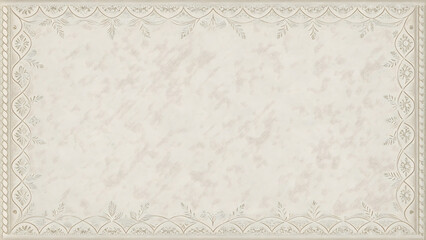 Detailed Border Paper Texture Background