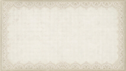 Detailed Border Paper Texture Background