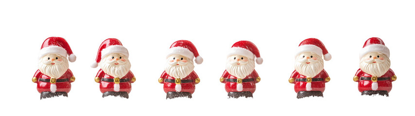 Elemento 3D Papai Noel Natal para Post PNG Sem Fundo