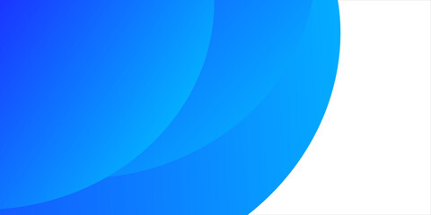 Blue abstract background with arches. Modern background design. Gradient colors. minimalist and modern. Suitable for presentation design, websites, banners, wallpapers, brochures, posters