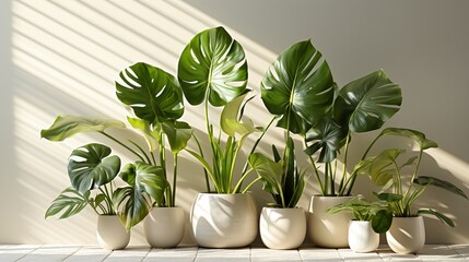 plant in a vase HD 8K wallpaper Stock Photographic Image