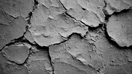 Dark gray grunge wall texture with highcontrast details