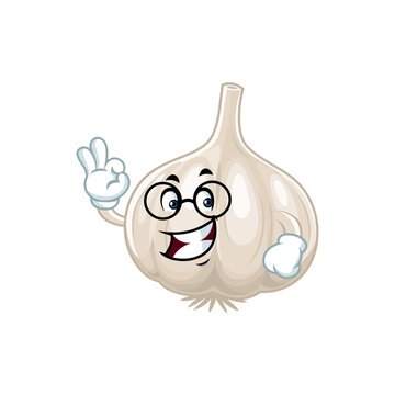 recommend clip art: Garlic Cartoon Character.