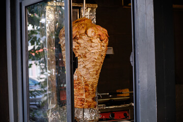 19 August 2024 Berlin (Germany) - August: Doner Kebap in city center